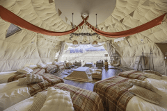 ラグジュアリ・ドーム＜Luxury Dome＞-10ｍドームテント・客室風呂・プライベートサウナ-