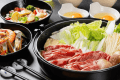 【One night with two meals】■&rdquo;Winter-only&rdquo; sukiyaki dinner■ Warm up with a sukiyaki hot pot featuring &ldquo;Koshu Beef&rdquo; and &ldquo;Koshu Shingen Pork.&rdquo; ~ Savor the rich flavors of winter and enjoy a gorgeous Japanese dining experience ~