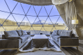 ラグジュアリ・ドーム＜Luxury Dome＞-10ｍドームテント・客室風呂・プライベートサウナ-