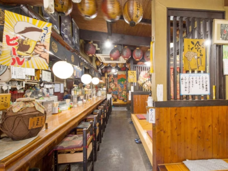 居酒屋　銀座　店内