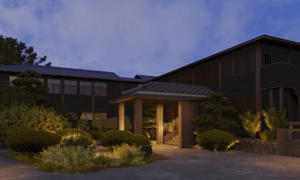 「御宿皐月」外観改修イメージ