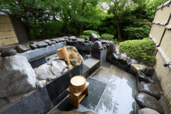 客室露天風呂スーペリア朝霞