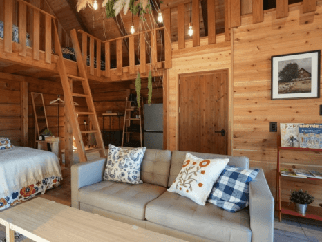 プライベートサウナ付ログハウス誕生◆大人気！BBQ食べ放題＆サウナと温泉を楽しむ贅沢旅◆1泊2食付き！