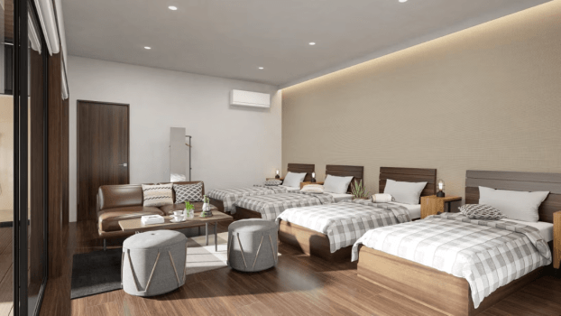 【愛犬同伴可能】ガーデンテラスヴィラ《4ベッド》