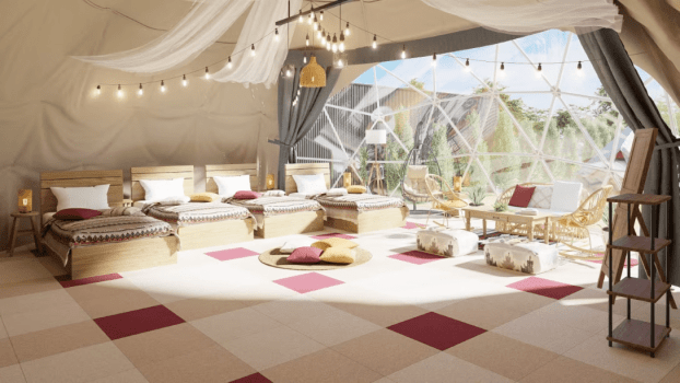 プライベートガーデンドーム《4ベッド》