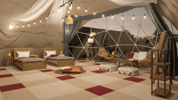 【1泊2食付】≪プレミアムBBQ ≫武州和牛やポークバックリブなど極上の味わいを堪能する特別BBQ