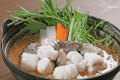 夏野菜のあんこうどぶ汁