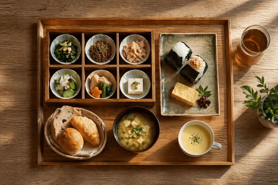 【祇園の朝ごはん】おにぎりと京のおばんざい｜和朝食プラン