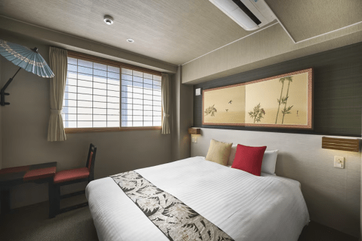 【スタンダードダブル】コンパクトな中にも、ゆったりとした快適さ