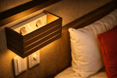 【祇園プライムダブル】19平米／ベッド幅160cm