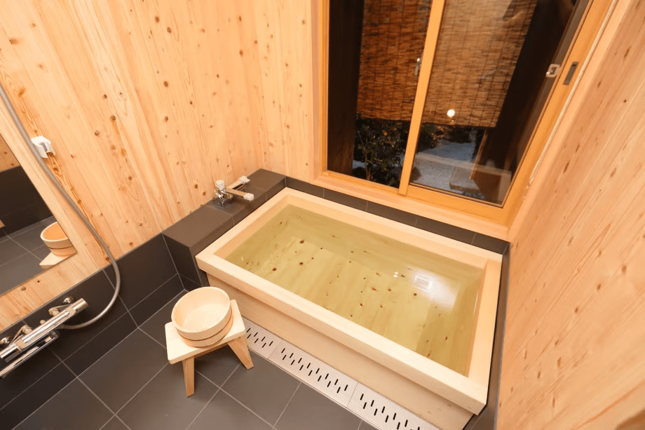 [1 Night with 2 Meals Plan] Machiya Stay (up to 6 guests, WiFi available) Semi-Open-Air Bath