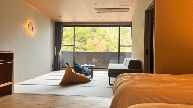 [ Top Floor] Deluxe Japanese-Western Room (45㎡)