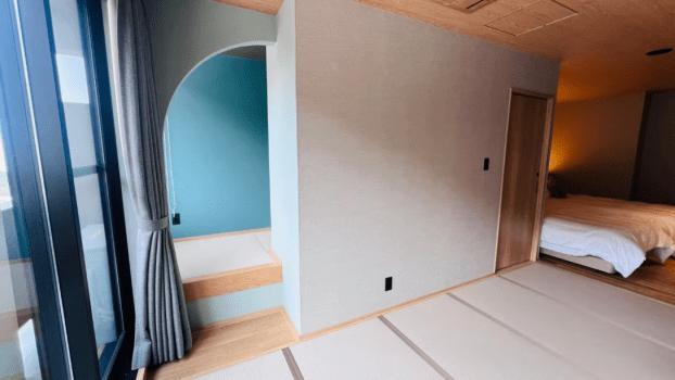 [ Top Floor] Deluxe Japanese-Western Room (45㎡)