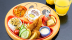 夕食：幼児向けのプレートランチ（イメージ）