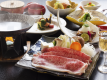 【黒毛和牛しゃぶしゃぶ】(100グラム)ひとくち食べると、ほろける霜降り♪存分にお楽しみ下さい