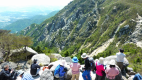 The summit of Mt. Gozaisho