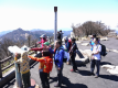 当館から徒歩1分でいける御在所ロープウエイ乗り場。山頂の展望台からは伊勢湾から名古屋エリアが望めます。
