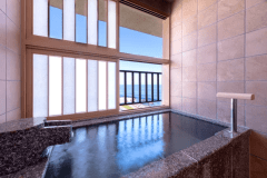 海景日式轉角房，附半露天浴池