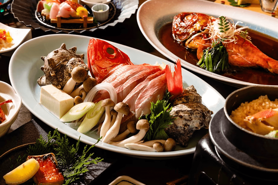 【プレミアム-金目鯛づくし会席】日本イチの水揚げ量を誇る伊豆名物「金目鯛」を味わい尽くす最上級の会席