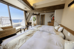 【海眺望最上階■温泉露天風呂付■コーナースイートツイン／禁煙】＜最上階×角部屋確約＞1室限定の贅沢を