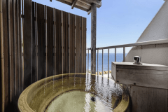 【海眺望最上階■温泉露天風呂付■コーナースイートツイン／禁煙】＜最上階×角部屋確約＞1室限定の贅沢を