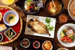 【和朝食】伊豆稲取ならではの「鯵の干物」や「本日のお刺身」など1日のはじまりにも＜海の幸＞を堪能！