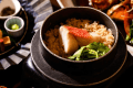 【金目鯛の釜飯】金目鯛の旨味をギュッと凝縮！プレミアムコースのみお楽しみいただけます