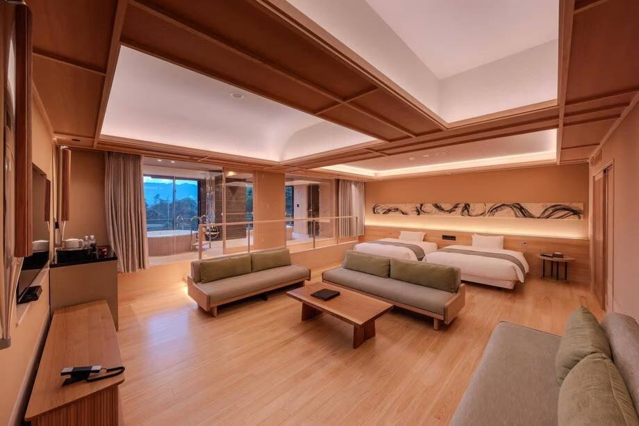 ≪Sea view≫the New Suite Room with semi-open-air bath (Dinner and breakfast included)