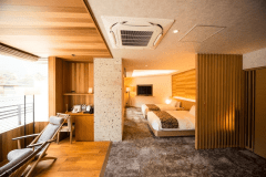 霊峰弥山側露天風呂付客室＜和洋室＞99平米