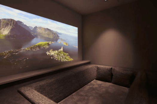 【スタンダードルーム45平米（ミニシアター付）】おこもり旅や雨の日も愉しくお過ごしいただけます。