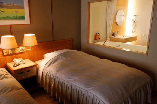 [Deluxe Twin 38 square meters] Can accommodate up to 3 people.