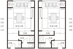 【和室（36平米）】間取り図