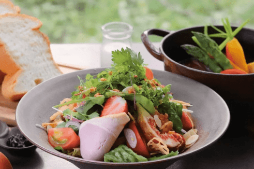 【翠巌本館／朝食一例】「燻製デザイン研究所」や「クスクラメーションベーカリー」とコラボした朝食で起きるのがちょっと愉しみに