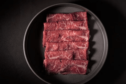 【翠巌本館／夕食一例】定山渓精肉店厳選の「創作しゃぶしゃぶセット」