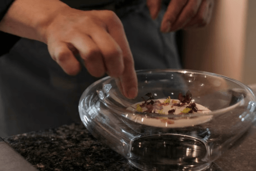 【翠巌別館夕食一例】味、香り、音、色、余韻。五感すべてに響くような食時間をお届けいたします。