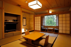 【和タイプ56平米】和室10帖+踏込２帖+ソファースペース+檜温泉内風呂　定員4名様（全2室）