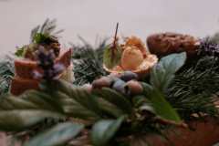 【翠巌別館夕食一例】料理は一斉スタートで、お食事時間は短くても2時間ほどでございます。