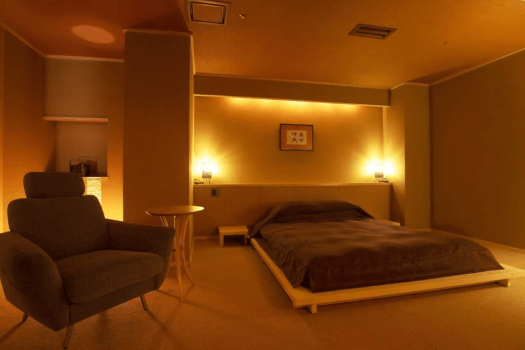 [Japanese-Western double room with panoramic bath (60 square meters)] There is only one of these rooms available, so we recommend making your reservation early.