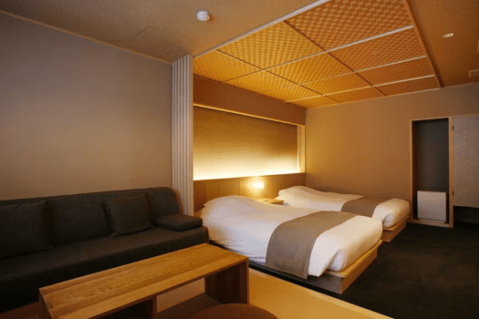 [Example of a Western-style room with a panoramic bath (45 square meters)] Total of 4 rooms / Can accommodate up to 2 people