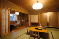 【展望風呂付和室（60平米）一例】全5室／5名様までご利用いただけます