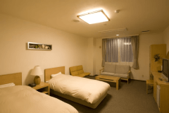 【洋室ツインルーム】洋室ツインルームです。