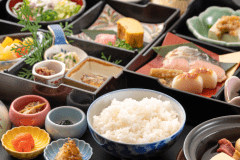 ご飯のお供も豊富に。朝から食が進む和朝食をお召し上がりください