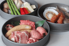 食材付なので手ぶらでOK！炭火で焼くから美味しさも格別♪