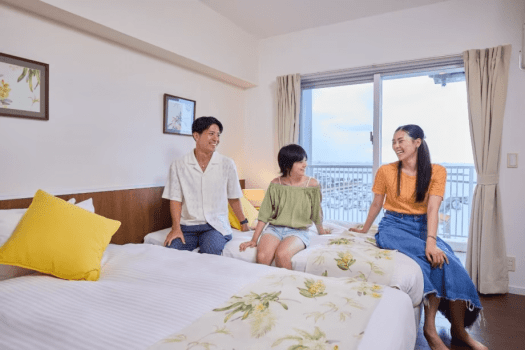 【スタンダード】最上階メゾネットスイート専用プラン！ジャグジー付きの広いお部屋で北谷の絶景を堪能！