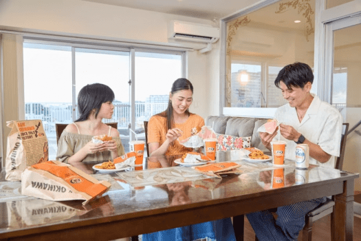 【WEB割】最上階メゾネットスイート専用プラン！ジャグジー付きの広いお部屋で北谷の絶景を堪能！