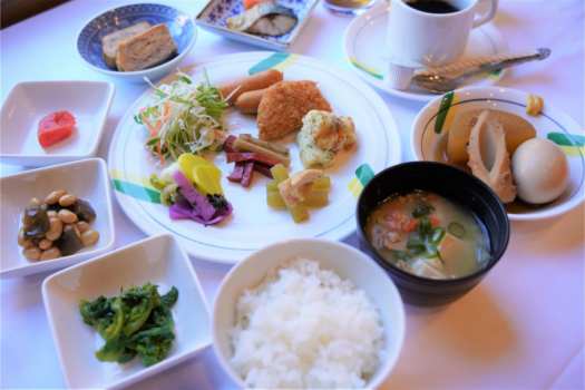 （一例）朝食バイキング