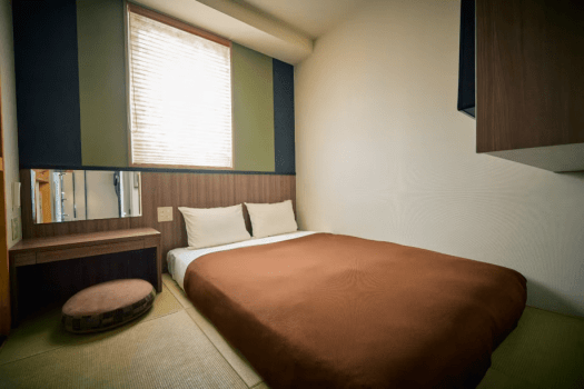 【全室禁煙】ジャパニーズダブルルーム【抗菌畳使用】