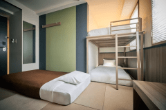 【禁煙】コンフォートルーム《二段ベッド》【抗菌畳使用】