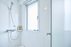 機能性を重視した多機能シャワーヘッドを採用♪