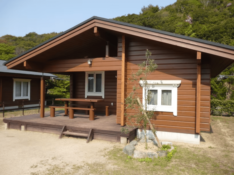 【素泊まり】広々、和室付き！　コテージ６～１０　ペット不可